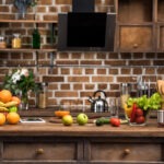 A Natural Living Kitchen completely stocked.