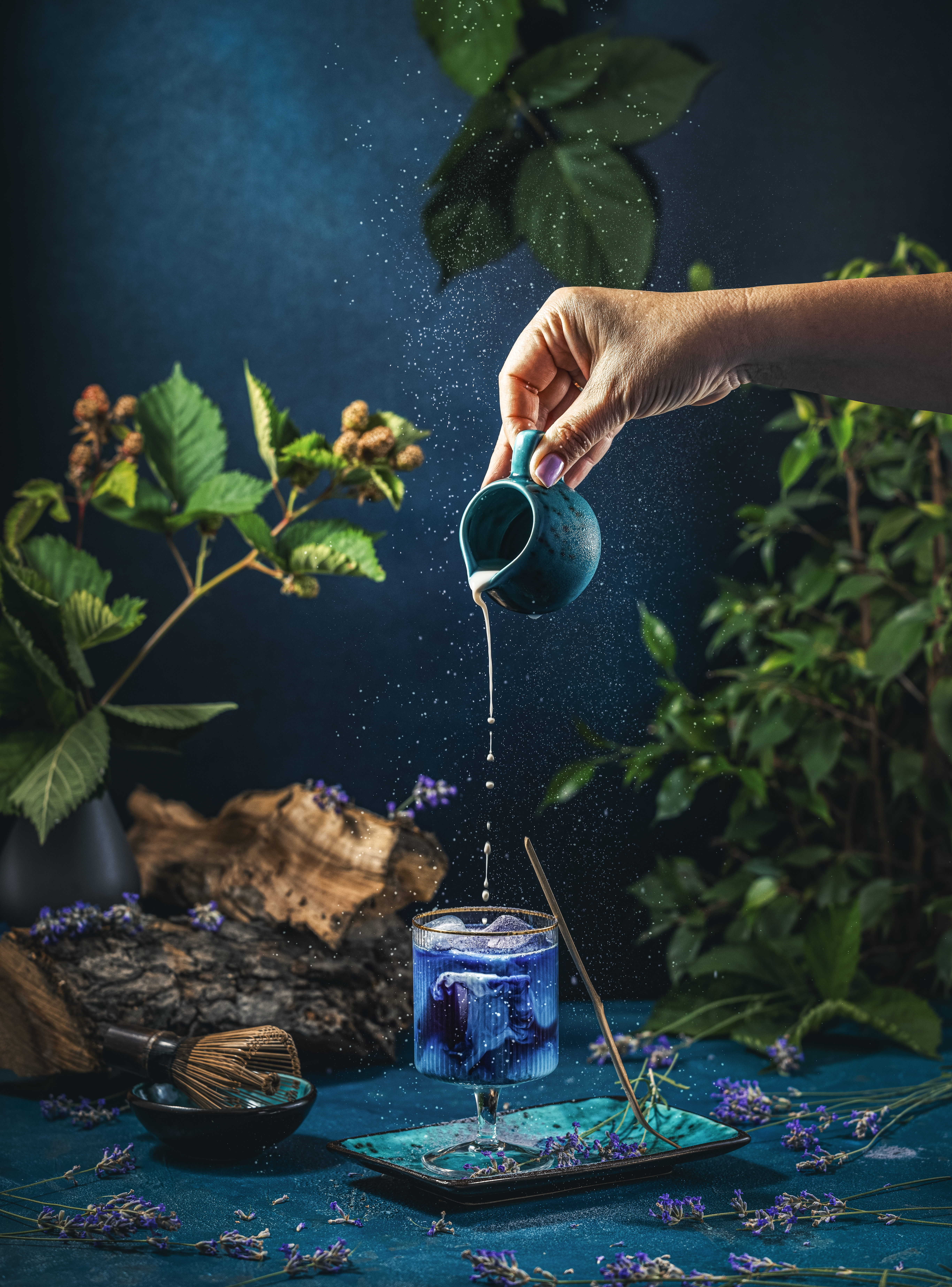 Tea Ceremony Under the Full Moon.