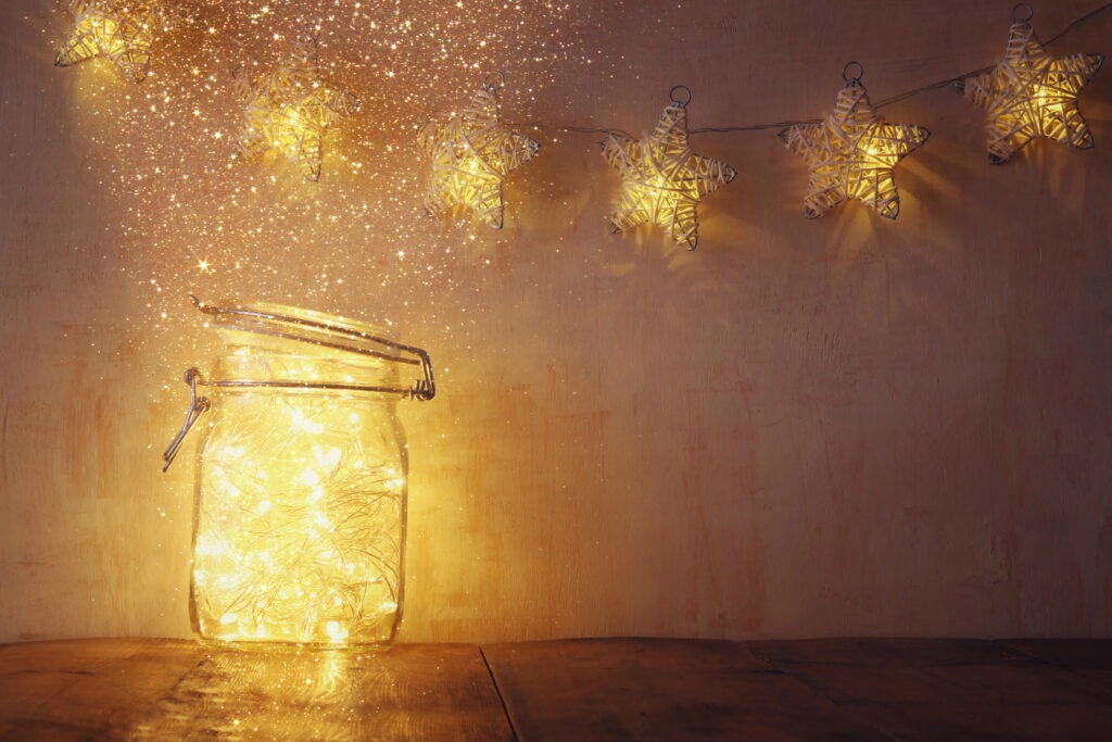 DIY mason jar lanterns