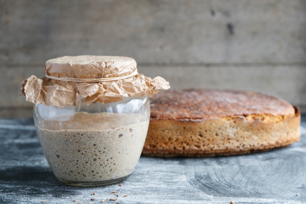 Sourdough bread in nature spirituality