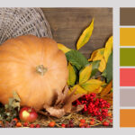 fall home decor color schemes and florals